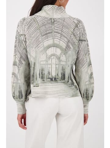 monari Pullover in sage gemustert