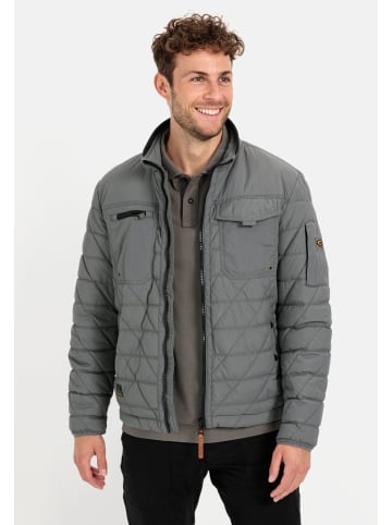 Camel Active Steppjacke mit Stehkragen in Grau