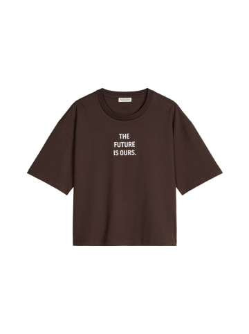 Marc O'Polo Woman's Day T-Shirt regular in Burnt Coffee