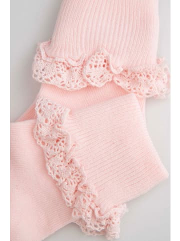 Coccodrillo Socken in gedämpftes Rosa