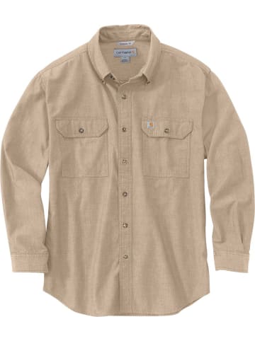 CARHARTT  Hemd "Chambray L/S 104368" in Beige