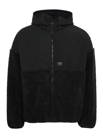 !SOLID Fellimitatjacke SDMARKTEDDY in Schwarz