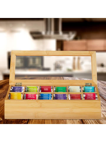 Teebox in Naturfarben