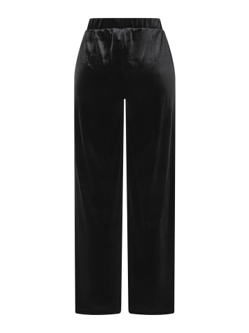 More & More edle, luxeriöse, weite Samthose in black