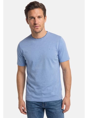 Redmond T-Shirt Basic in Blau / grün