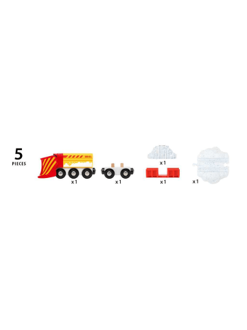 Brio Brio Aktionsspiel Schneeräumzug in bunt