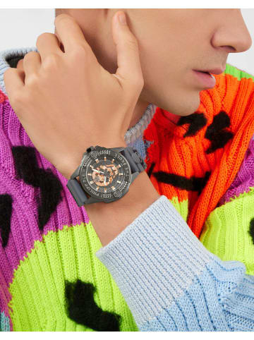 Philipp Plein Analoguhr für Herren in grau