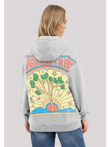 F4NT4STIC Hoodie US National Parks Joshua Tree in grau meliert