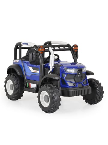 Moni Kinder-Elektro Traktor Harvest in blau