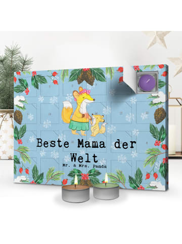 Mr. & Mrs. Panda Duftkerzen Adventskalender Fuchs Beste Mama der... in Eisblau