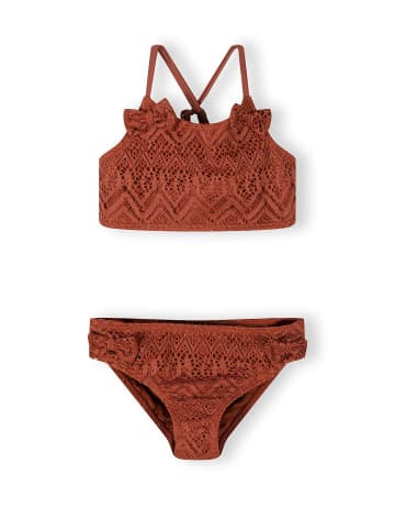 Minoti 2tlg. Set: Badeanzug 22swim54 in kupfer