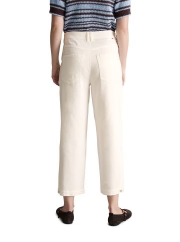 Marc O'Polo DENIM Barrel Pants cropped in Creamy White