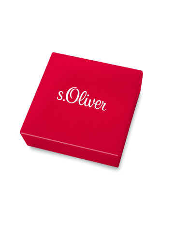 S. Oliver Jewel Creolen Silber 925, rhodiniert in Silber