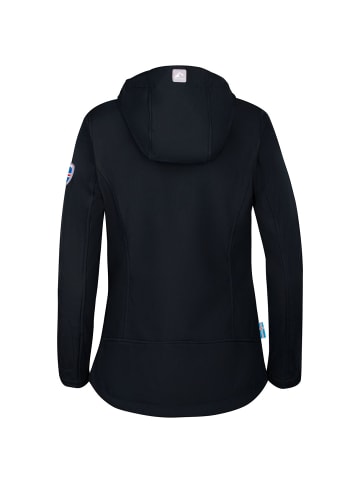 Westfjord Softshell Jacke "Eldfjall" in Schwarz/Blau