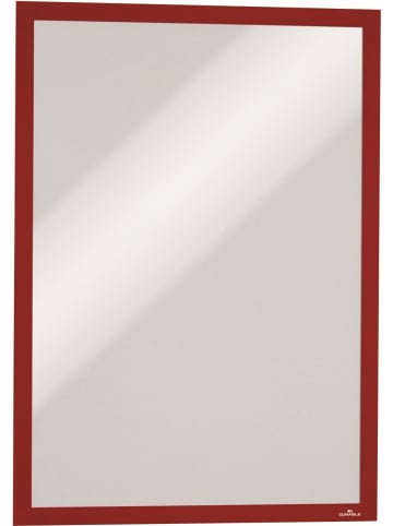 Durable Magnetrahmen Duraframe Magnetic A3 magnetisch Packung mit 5 Stück rot