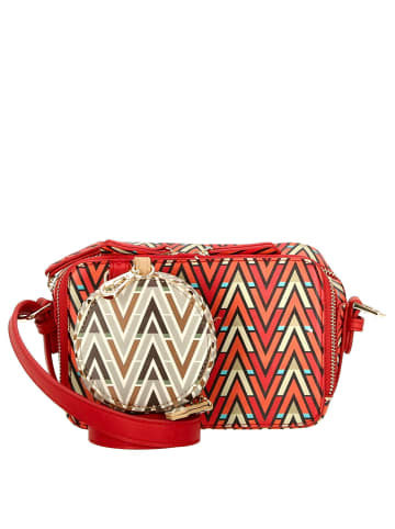 Valentino Bags Tonic - Umhängetasche 18 cm (black/multicolor) in rosso/multicolor