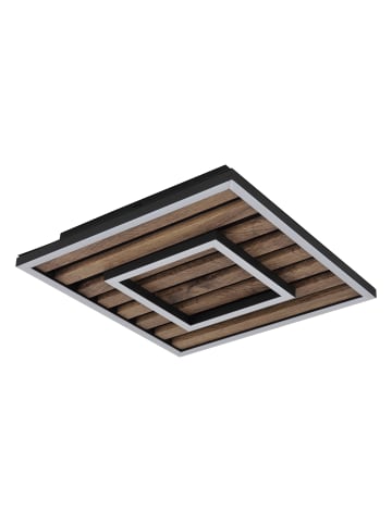 Globo lighting Deckenleuchte "WOODY" in black