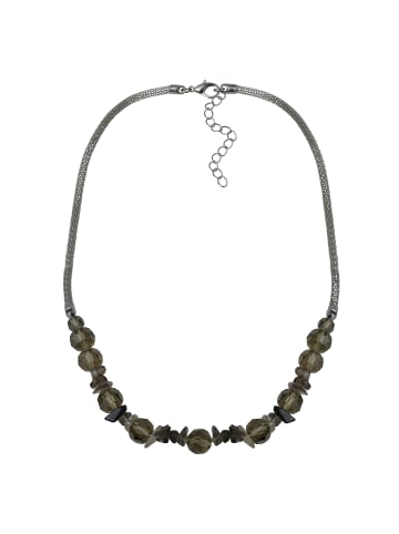 Steuer Modeschmuck Metall in braun