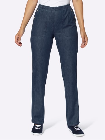 WITT WEIDEN Schlupfjeans in blue-stone-washed