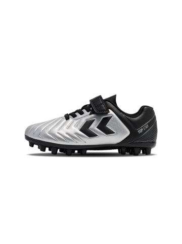 Hummel Klettverschluss Fußball Schuh Top Star Fußball Kinder in BLACK/SILVER