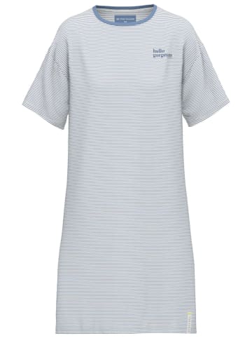 Tom Tailor Nachthemd Westport in blau-mittel-Ringel