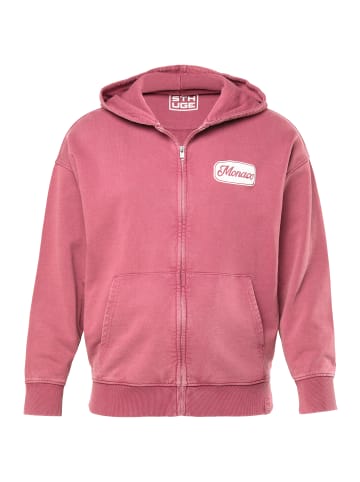 STHUGE Sweatjacke in pflaume