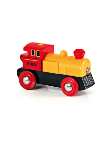 Brio Brio BRIO World - Gelbe Batterielok in bunt