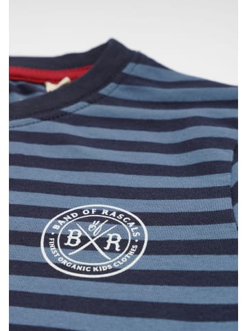 Band of Rascals Pyjama " Basic Striped " in blue-navy