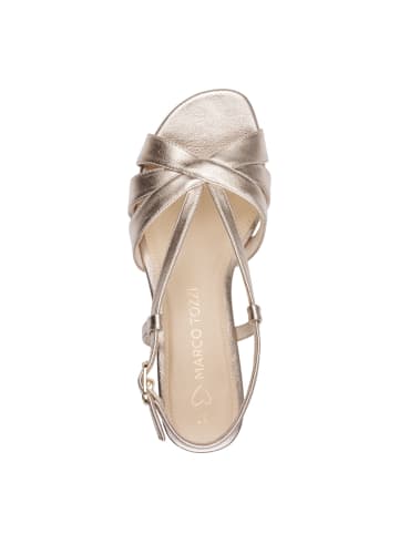 Marco Tozzi Sandalen in Gold