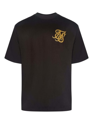SikSilk T-Shirt Logo in Black