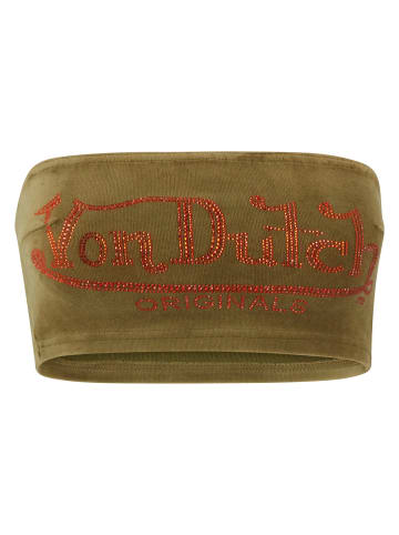 Von Dutch Tank-Tops in khaki