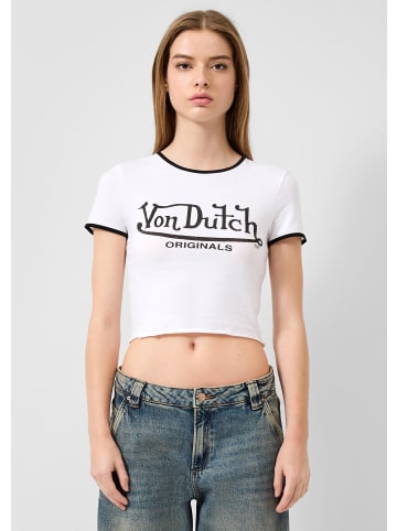 QS T-Shirt in 01D0_weiß