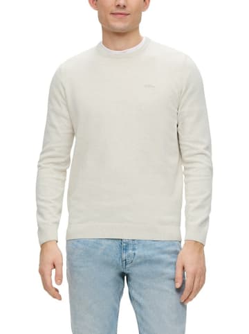 S.OLIVER RED LABEL Pullover in creme