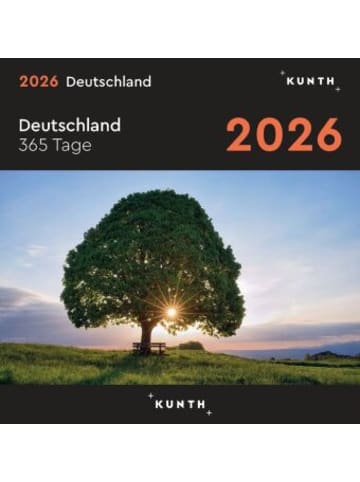 Kunth Kalender - Deutschland - KUNTH 365-Tage-Abreißkalender 2026