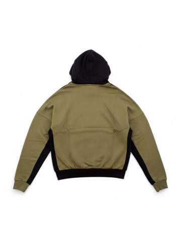 adidas Hoodie Material Mix in Blau