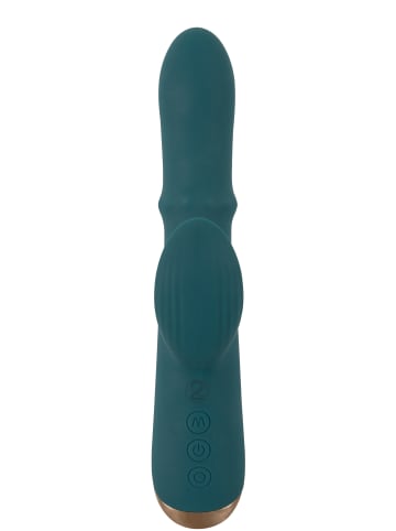 You2Toys Vibrator Thumping Rabbit Vibe in grün