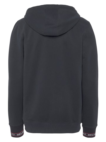 Delmao Kapuzensweatjacke in dunkelblau