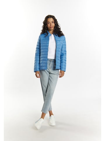myMo Damen Leicht Wattierte Jacke in Himmelblau