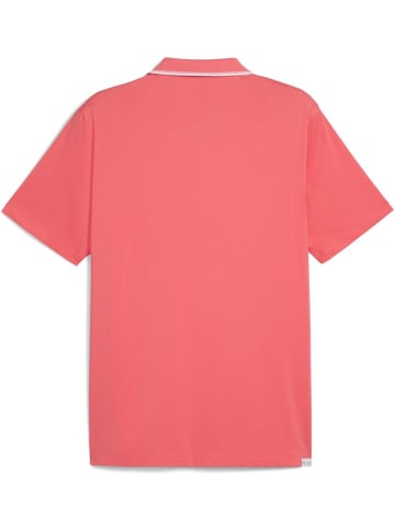 Puma Polo "Mattr Elevated Solid Polo - LC" in Rot