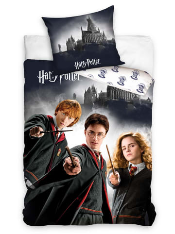 Harry Potter Bettwäsche-Set "Harry Potter - Darsteller" in Bunt / Weiß
