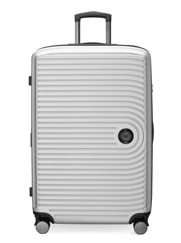 Hauptstadtkoffer Mitte - Großer Reisekoffer Trolley 77cm XXL Erweiterung TSA 130L in matt Weiß