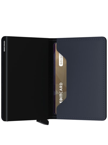 Secrid Matte Slimwallet - Geldbörse RFID 6.8 cm in night blue