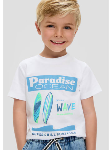 s.Oliver T-Shirt in 0100_weiß