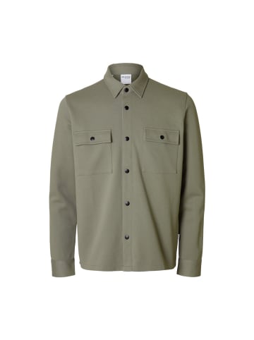 Selected Sweatshirt in vetiver