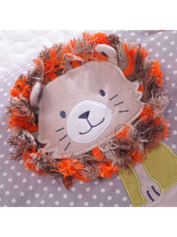 Theraline Stillkissen Das Original mit Dinkelspelz-Füllung in grau,motiv