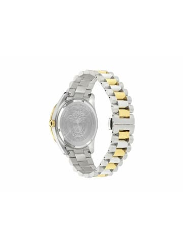Versace Quarzuhr für Herren in silber