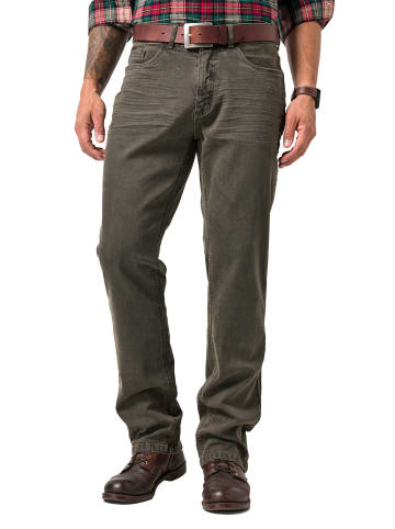 JP1880 Jeanshose in dunkel oliv