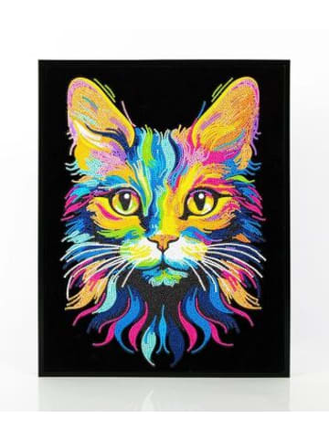 Carletto Nonbook - DIAMOND DOTZ - Diamond Painting Neon Katze