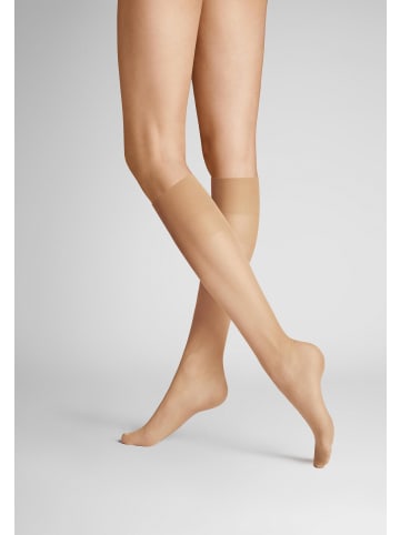Hudson Feinkniestrümpfe Simply 20 To Go 2-Pack druckfreier Bund in Teint