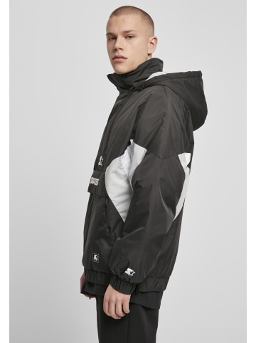 STARTER Windbreaker in black/lightasphalt/white